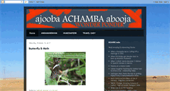 Desktop Screenshot of ajoobaachamba.blogspot.com