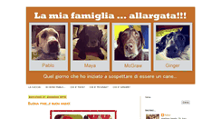Desktop Screenshot of lamiafamigliaallargata.blogspot.com