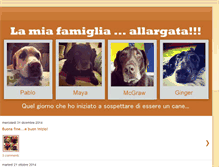 Tablet Screenshot of lamiafamigliaallargata.blogspot.com