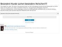Tablet Screenshot of besonderehunde.blogspot.com