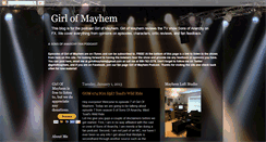 Desktop Screenshot of girlofmayhem.blogspot.com