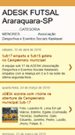 Mobile Screenshot of cascavelfutsal-araraquara-menores.blogspot.com