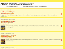 Tablet Screenshot of cascavelfutsal-araraquara-menores.blogspot.com