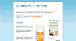 Desktop Screenshot of neuronutrition.blogspot.com
