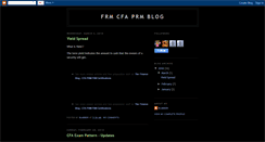 Desktop Screenshot of frmcfaprmblog.blogspot.com