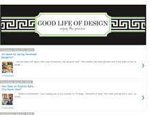 Tablet Screenshot of goodlifeofdesign.blogspot.com