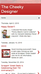 Mobile Screenshot of cheekydesigner.blogspot.com