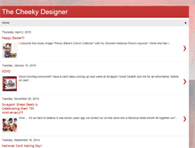 Tablet Screenshot of cheekydesigner.blogspot.com