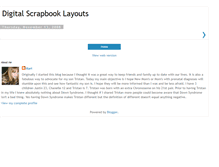 Tablet Screenshot of digital-scrapbook-layouts.blogspot.com