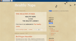 Desktop Screenshot of healthynapa.blogspot.com