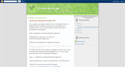 Desktop Screenshot of elsillondemicasa.blogspot.com