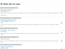 Tablet Screenshot of elsillondemicasa.blogspot.com