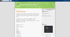 Desktop Screenshot of cagnotte.blogspot.com