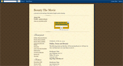 Desktop Screenshot of bountythemovie.blogspot.com