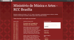 Desktop Screenshot of ministeriodemusicadf.blogspot.com