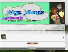 Tablet Screenshot of pagejeunes.blogspot.com