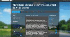 Desktop Screenshot of ministeriobelievers.blogspot.com