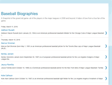 Tablet Screenshot of baseball-bios.blogspot.com