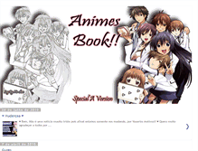 Tablet Screenshot of animes-book.blogspot.com