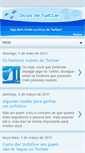 Mobile Screenshot of dicasdetwitter.blogspot.com