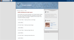 Desktop Screenshot of eventtrailers.blogspot.com