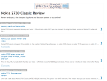 Tablet Screenshot of nokia2730.blogspot.com