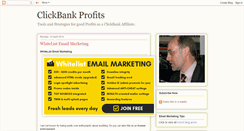 Desktop Screenshot of profit-on-clickbank.blogspot.com