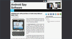 Desktop Screenshot of androidspy-software.blogspot.com