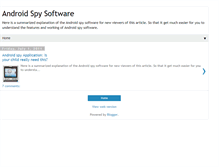 Tablet Screenshot of androidspy-software.blogspot.com
