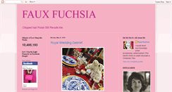 Desktop Screenshot of fauxfuchsiastyle.blogspot.com