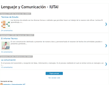 Tablet Screenshot of lenguaje-iut.blogspot.com