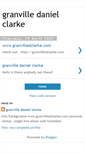Mobile Screenshot of granvilledclarke.blogspot.com