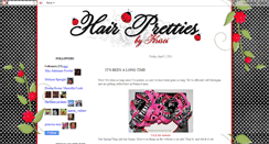 Desktop Screenshot of hairprettiesbykristi.blogspot.com