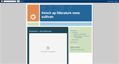 Desktop Screenshot of frenchaplitteraturemmesullivan.blogspot.com