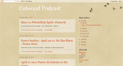 Desktop Screenshot of colwoodchurch.blogspot.com
