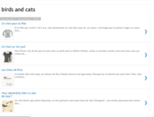 Tablet Screenshot of birdsandcats.blogspot.com