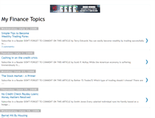 Tablet Screenshot of myfinancetopics.blogspot.com