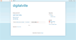 Desktop Screenshot of digitalville.blogspot.com
