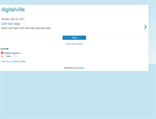 Tablet Screenshot of digitalville.blogspot.com
