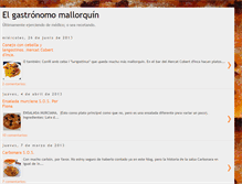 Tablet Screenshot of elgastronomomallorquin.blogspot.com