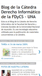 Mobile Screenshot of derechoinformaticouna.blogspot.com