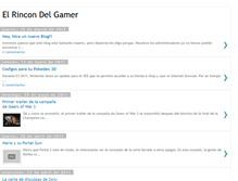 Tablet Screenshot of elrincon-delgamer.blogspot.com
