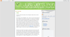 Desktop Screenshot of justjenspen.blogspot.com