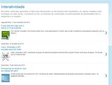 Tablet Screenshot of jornalismoeinteratividade.blogspot.com