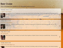 Tablet Screenshot of beercruise.blogspot.com