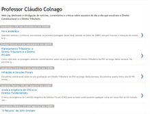 Tablet Screenshot of claudiocolnago.blogspot.com