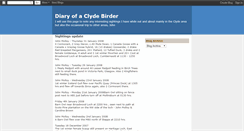 Desktop Screenshot of clydebirds.blogspot.com