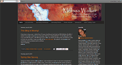 Desktop Screenshot of melissawalkerartist.blogspot.com