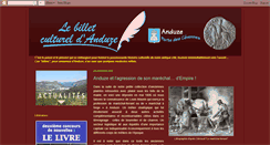 Desktop Screenshot of anduze-culture.blogspot.com