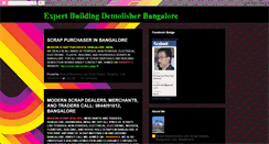 Desktop Screenshot of modernbuildingdemolisher.blogspot.com